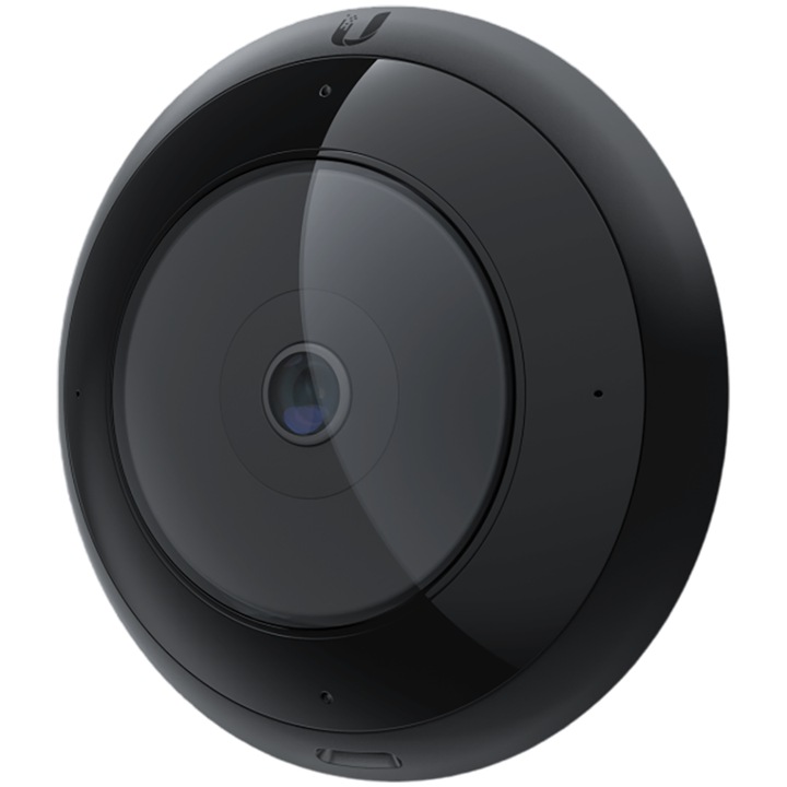 Камера за наблюдение Ubiquiti UniFi 2K AI 360, бяла, повърхностен монтаж, интелигентно откриване