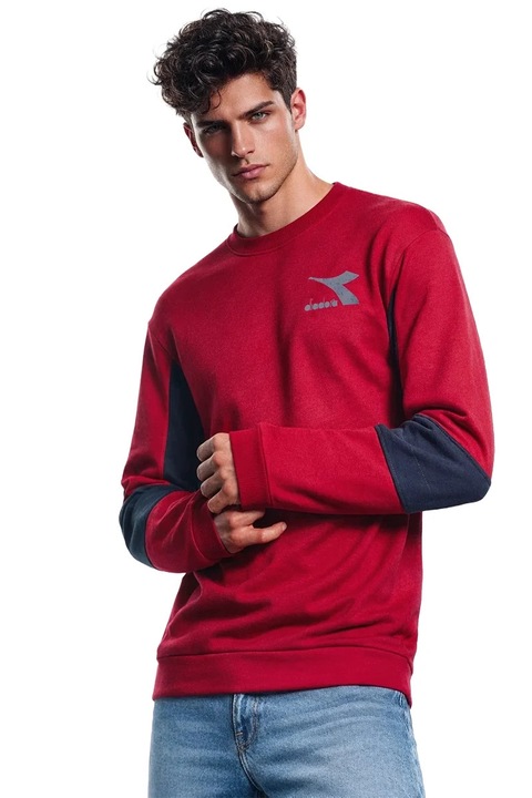 Bluza barbati Diadora, rosie, L INTL