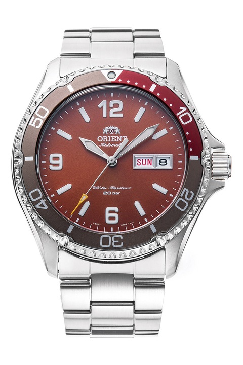 ORIENT, Ceas automatic din otel inoxidabil, Argintiu