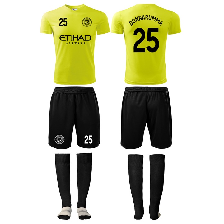 Echipament Donnarumma M. City, Galben, Galben