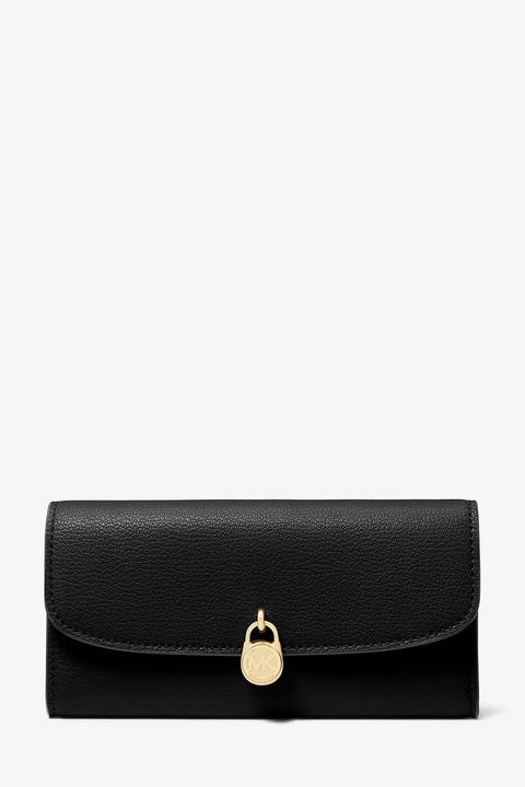 Michael Kors bőr pénztárca F85728 fekete 19,5 x 10 x 3 cm