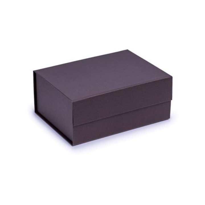 Cutie, pentru cadouri, format A5 deep, 235x170x101 mm, Maro, cu inchidere magnetica, pliabila