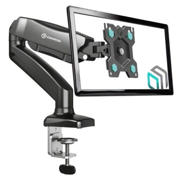 ONKRON asztali monitortartó 13"-32" fekete, 212501
