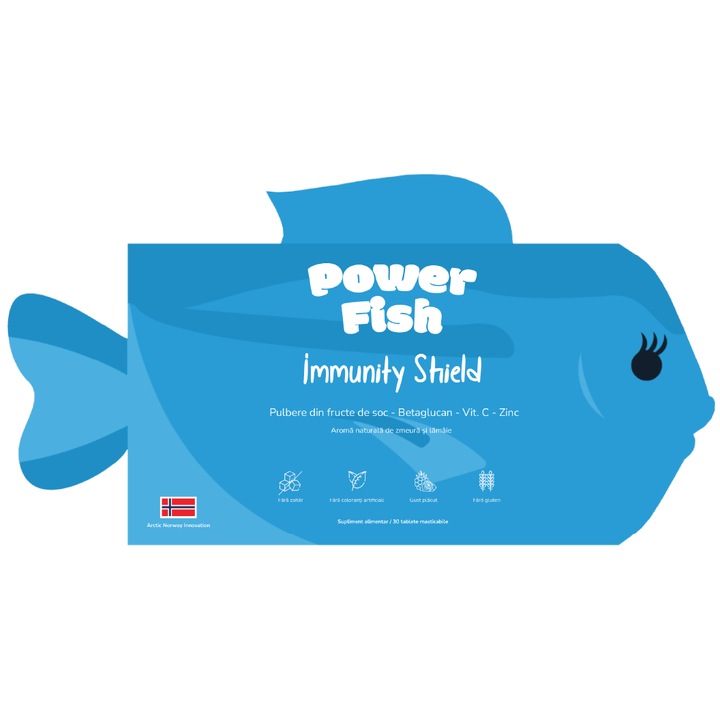 Jeleuri Imunitate, Immunity Shield Fete, Powerfish, 30 buc.