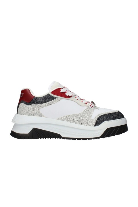 Adidasi Versace din piele F85718, Multicolor