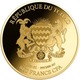 Moneda din Aur 24k Anul Sarpelui - 3000 franci CFA 1\1000 oz