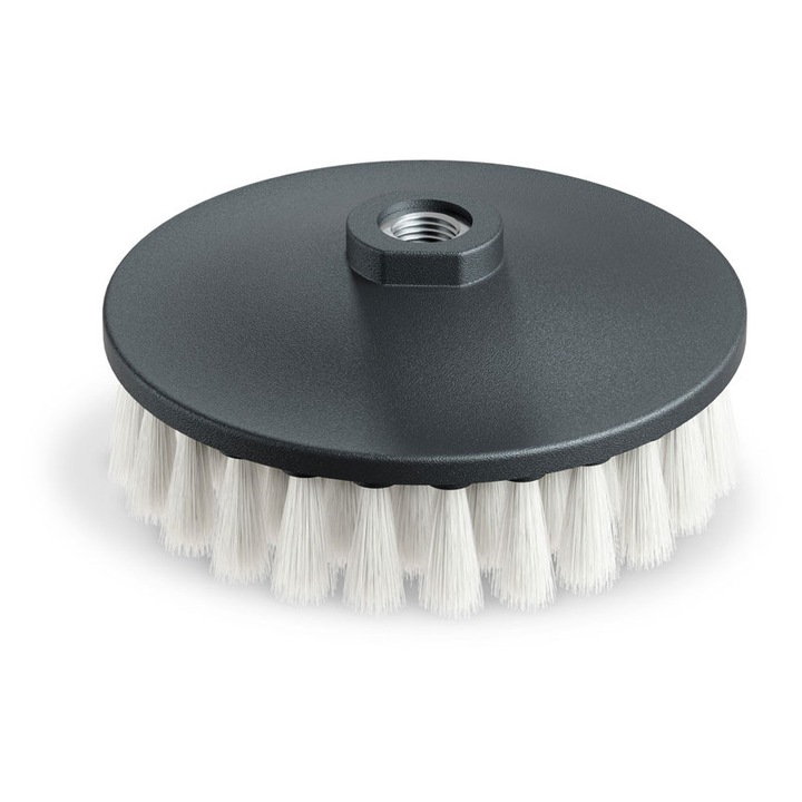 Perie rotunda de curatare pentru tapiterii din piele ADBL Leather Twister 125mm