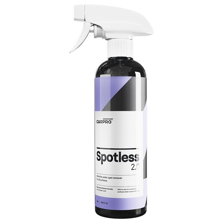 CarPro Spotless 2.0, 500ml, preparat pentru eliminarea urmelor de apa dura