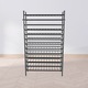 MetaloPro Amarone Raft Vinuri Metalic Extensibil 156 Sticle 170x100x30cm Negru Mat