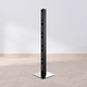 MetaloPro Stellen Suport Metalic pentru 10 Sticle de Vin, Raft Depozitare Verticala 100x26x26 cm, Design Minimalist Negru