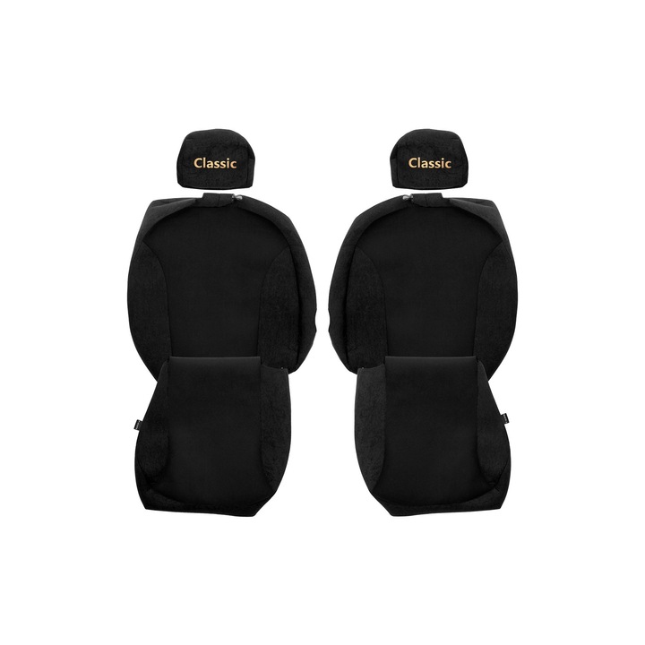 Van Huse scaune, F-CORE, pentru FIAT TALENTO 01.16-12.20, RENAULT TRAFIC III 03.14-12.23, OPEL VIVARO II 03.14-12.19, NISSAN NV300 01.16-12.20, Scaune 1+1, Negru