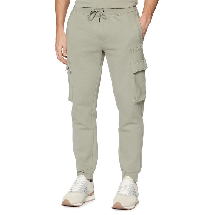 Guess Z4YB08 férfi tréningnadrág, Világoszöld, L