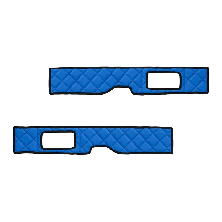 Camion Huse baza scaun, F-CORE, pentru DAF XF 106 01.14-09.21, Albastru