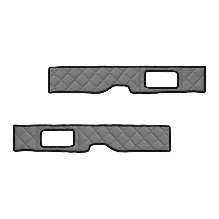 Camion Huse baza scaun, F-CORE, pentru DAF XF 106 01.14-09.21, Gri