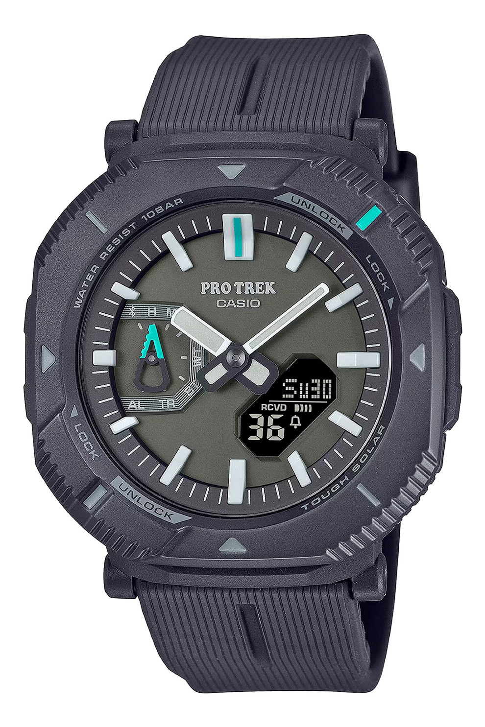 Ceas pentru barbati Casio Pro Trek Solar PRW-3100-6ER - eMAG.ro