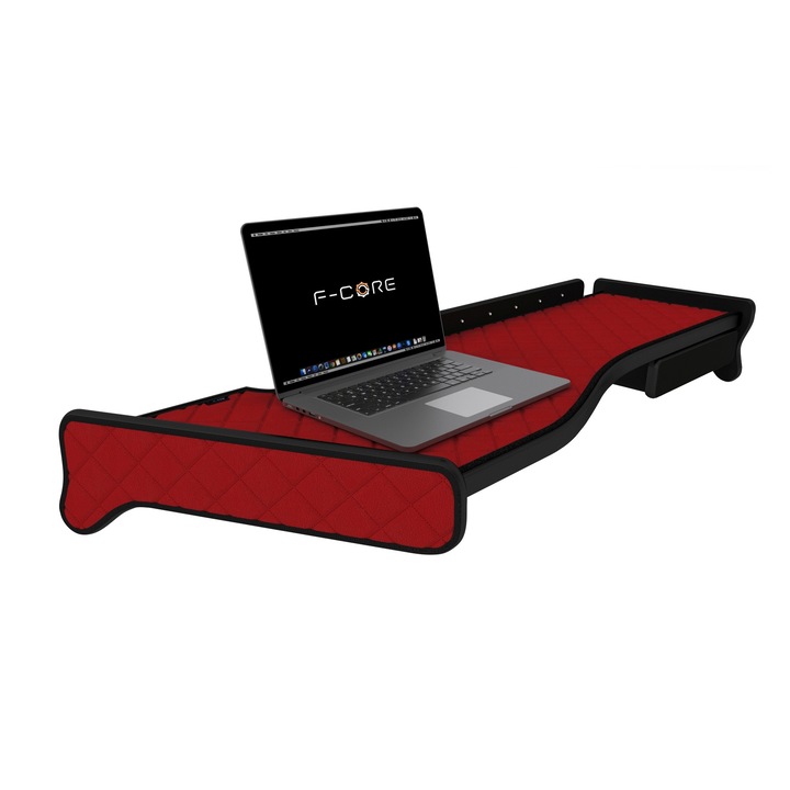 Teherautó Műszerfalasztal, F-CORE, az MERCEDES ACTROS MP 2 01.03-12.06, ACTROS MP 3 01.07-12.10, Hosszú, Fiókkal, LED panel 24V, Piros