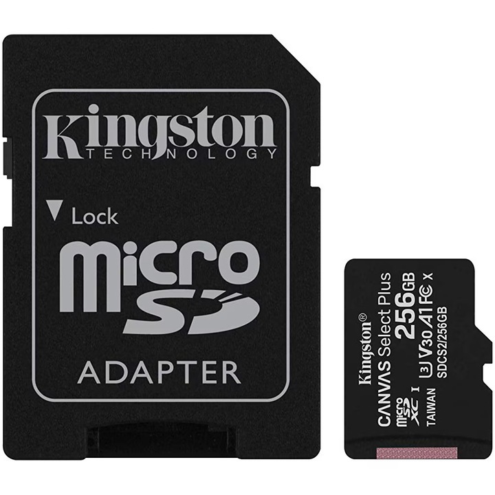 Card memorie MicroSD JENUOS Canvas Select Plus 256GB