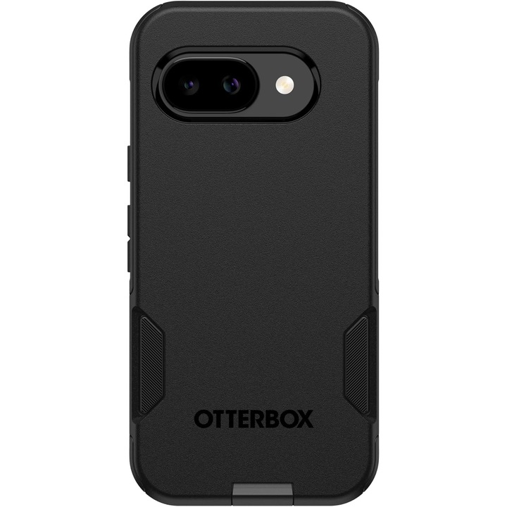 Husa OtterBox Commuter Series pentru Google Pixel 9a, protectie dubla, negru