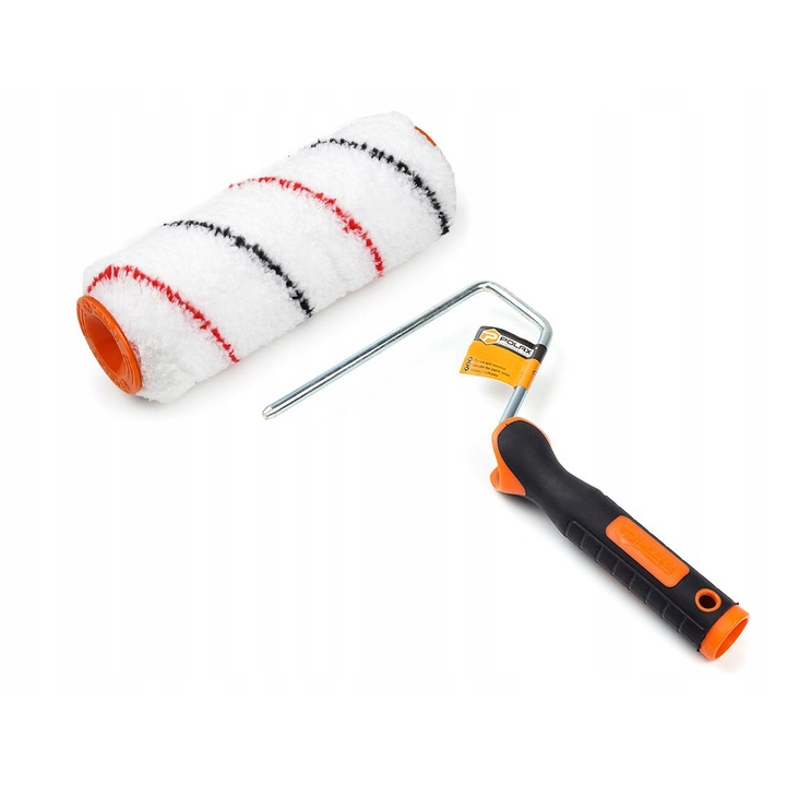 Polax MIKROSZÁLAS festőhenger 18 cm-es, nyéllel 8x180 mm, készlet