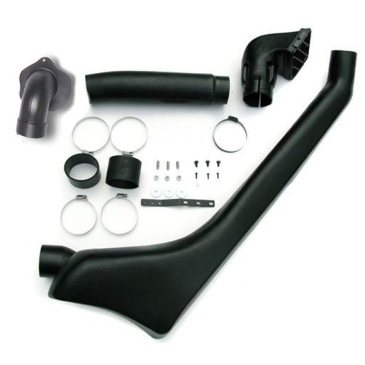 Snorkel Visoli Nissan GU Patrol Y61B 3.0/4.2L, negru, montaj stanga, anii 2000-2002