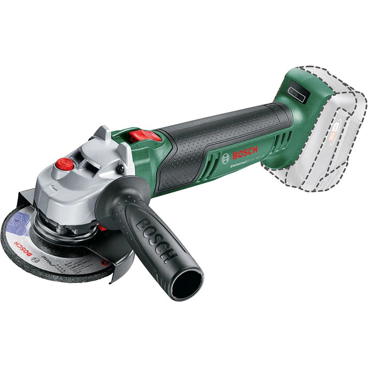 Ъглошлайф BOSCH UniversalGrind 18V-75, Li-Ion, 12000rpm