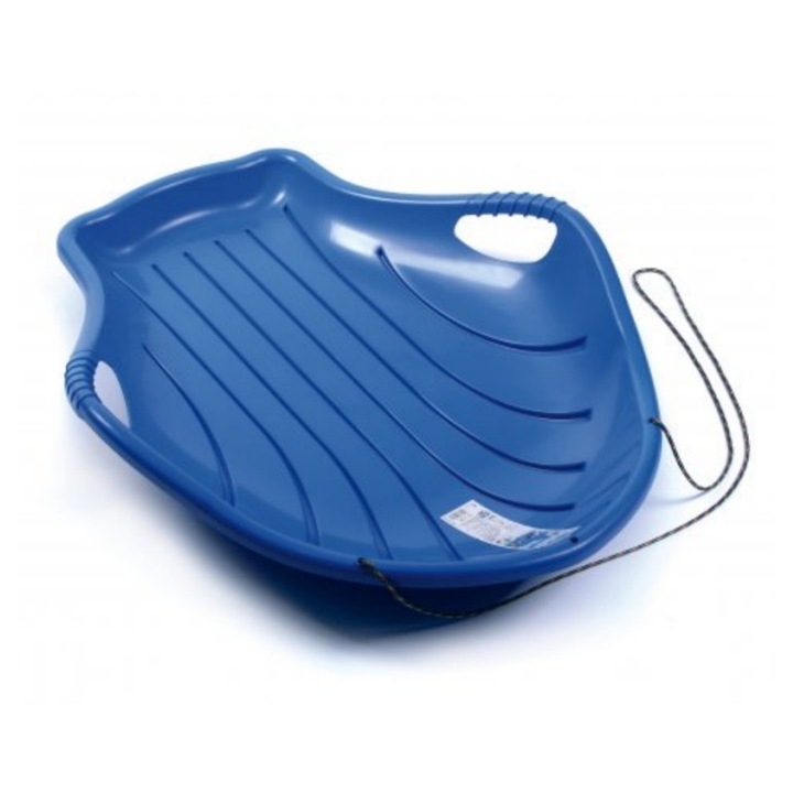 Sanie Prosperplast Big, albastru, 94x70x15cm, cu 2 manere, cordon de tragere
