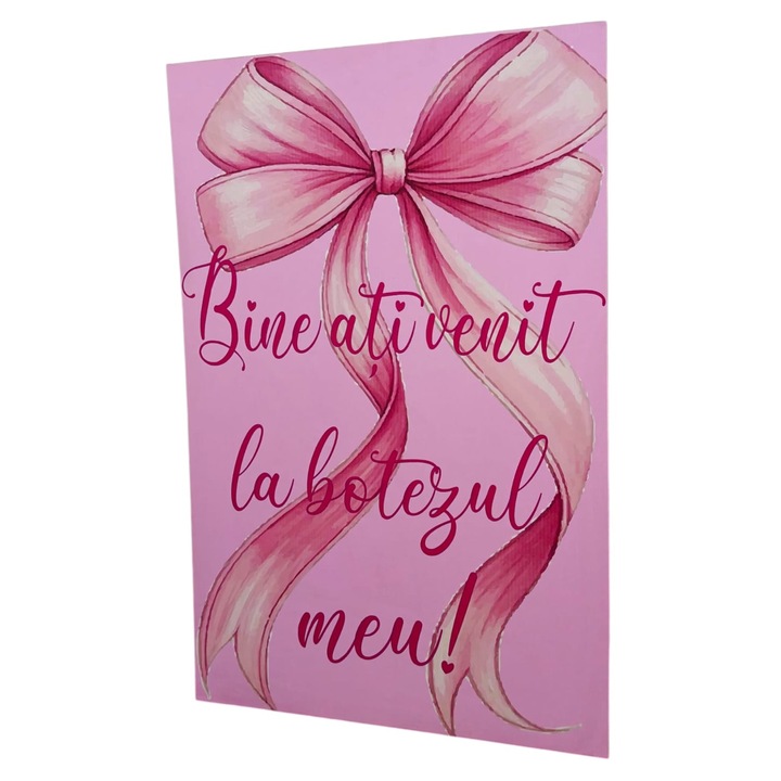 Panou intampinare botez