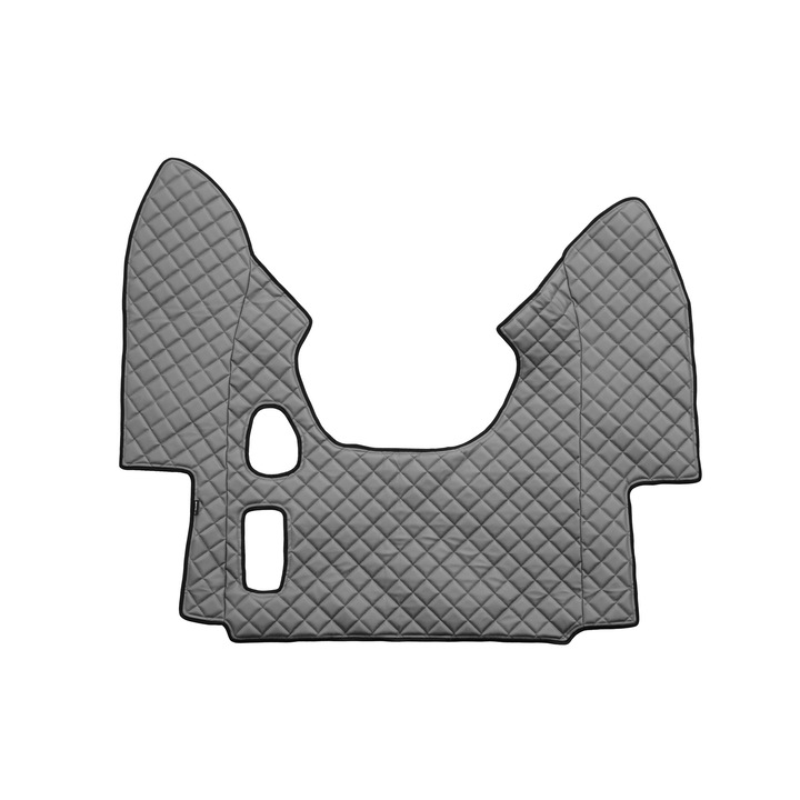 Covoraș central pentru tunel, F-CORE, ECO-PIELE Q, gri, manual, pentru camioane