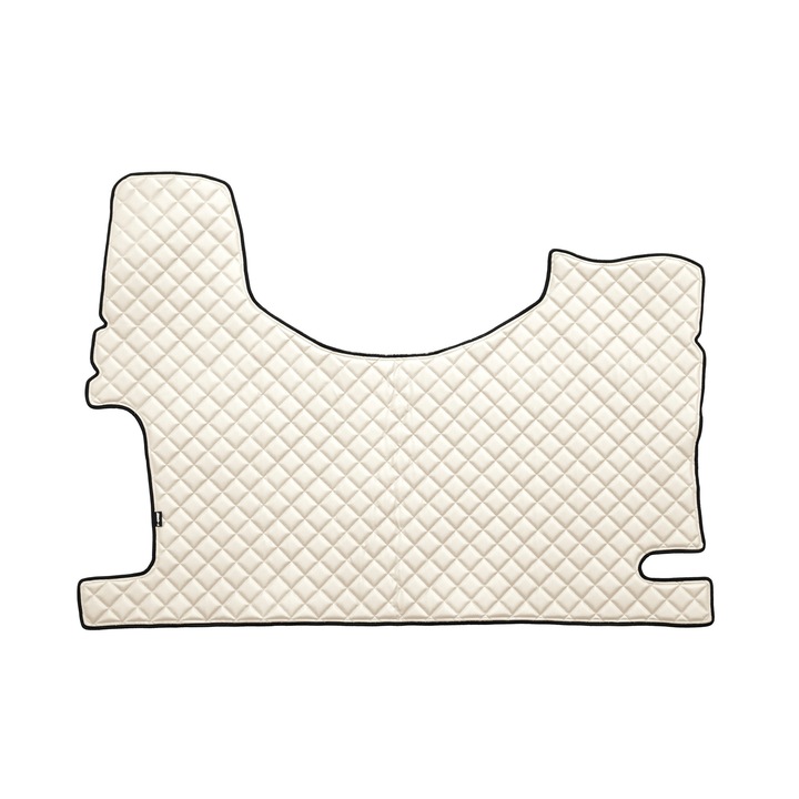 Covoras central pentru tunel, F-CORE, ECO-PIELE Q, piele ecologică, sampanie, 10mm