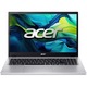 Laptop Acer Aspire Go 15 Ag15-71p-5155, 15.6 inch 1920x1080, Intel Core i5-1334U 10 C / 12 T, 3.4 GHz - 4.6 GHz, 12 MB cache, 55 W, 32 GB DDR5, 1 TB SSD, Intel Iris Xe Graphics, Fara sistem de operare, Tastatura English, Argintiu
