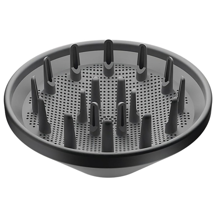 Set difuzor si adaptor pentru Dyson Airwrap, BOMSTOM, material rezistent la temperaturi ridicate, rotatie 360°, compatibilitate cu uscatoare Dyson