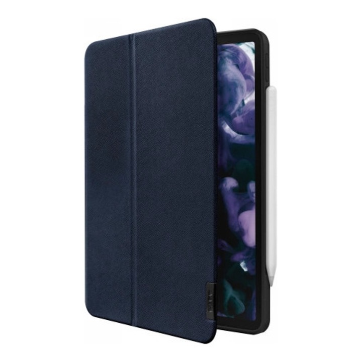 LAUT Prestige Folio tok iPad 10.9" 2022 / iPad 11" 2025-höz, Apple Pencil tartóval, gránátvörös