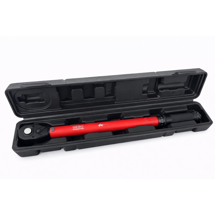 Cheie dinamometrica, GEBO TOOLS, 1/2", 28-210 NM