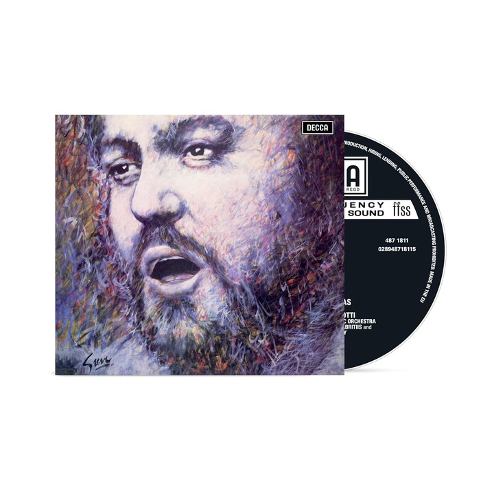 Luciano Pavarotti, Orchestra National Philharmonic Orchestra, Conductor Oliviero De Fabritiis - Verismo Arias - CD