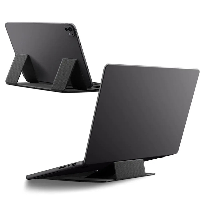 Suport Reglabil pentru Laptop si Tableta - Spigen Slim Fold LD201-S8 (AMP11117) - Black