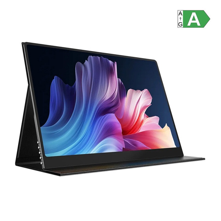 Monitor portabil Arzopa A1T 15,6", Full HD, touchscreen, 890g, 355x220x9.3mm