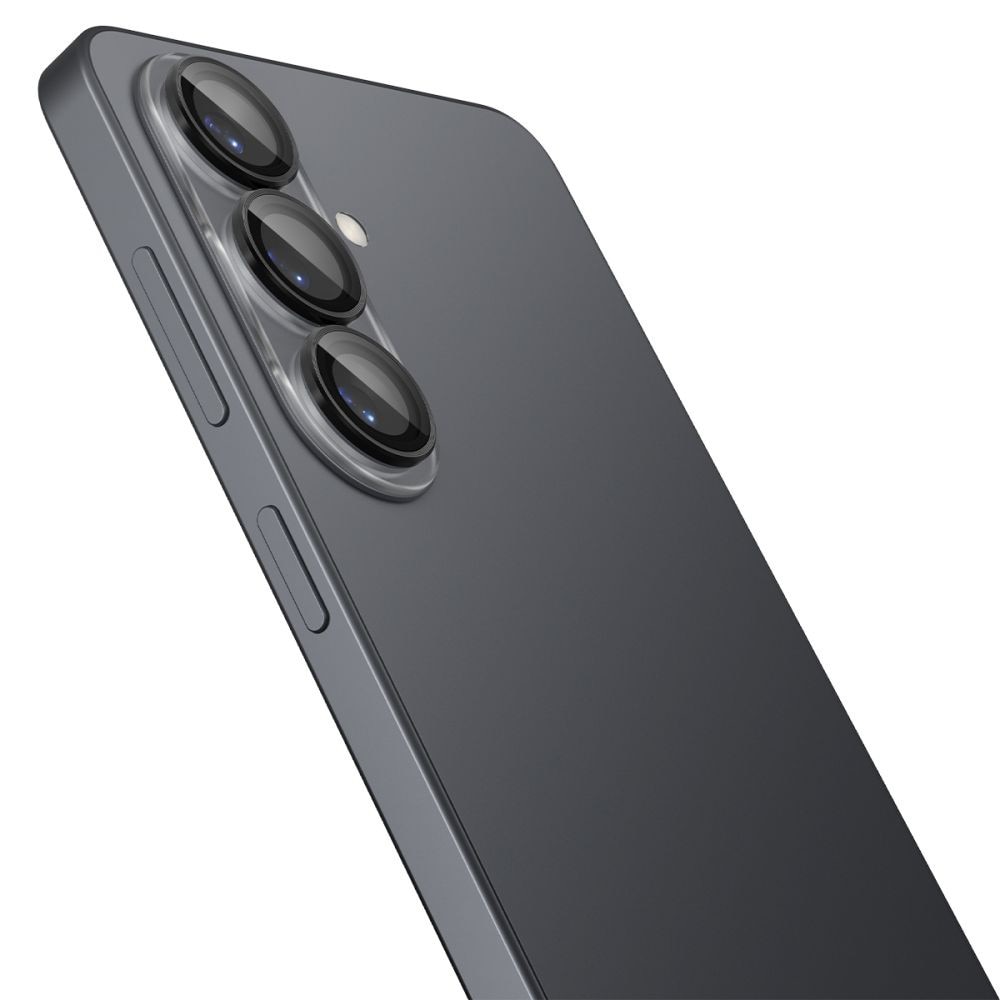 Folie Camera pentru Samsung Galaxy S26 (set 2) - Spigen Glas.tR Optik EZ Fit Pro HD - Black