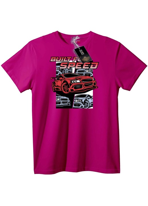 Tricou Built for Speed, Lila