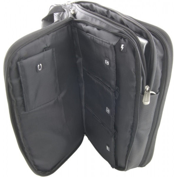 Servieta laptop Esperanza, Nailon, Negru, 15.6"