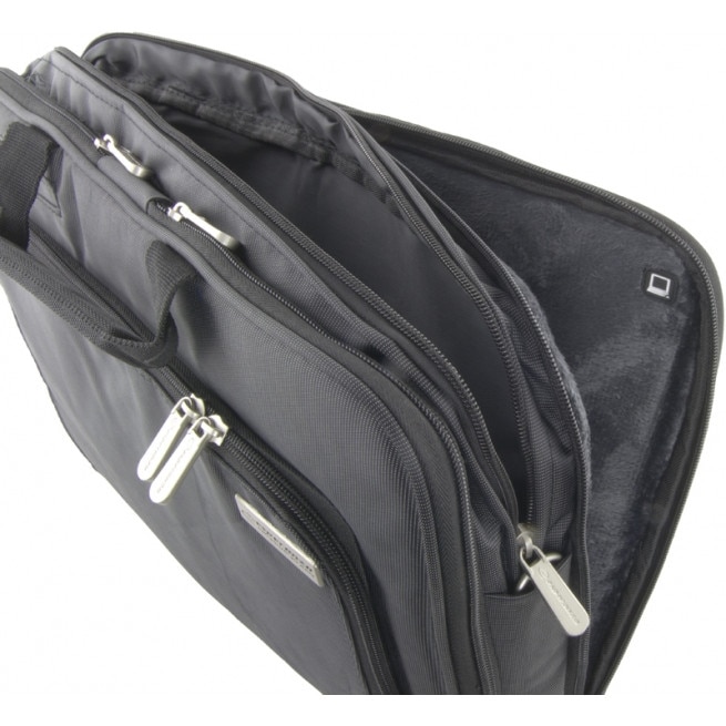 Servieta laptop Esperanza, Nailon, Negru, 15.6"