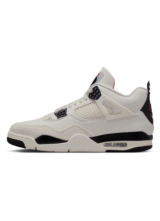 Спортни обувки Jordan Air Jordan 4 Retro "Flight Club", естествена кожа, бели, Бял