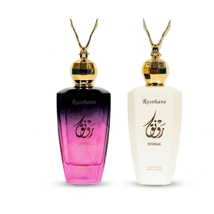 Пакет 2 Премиум Парфюма Rosehane, Rounak White + Rounak Rose