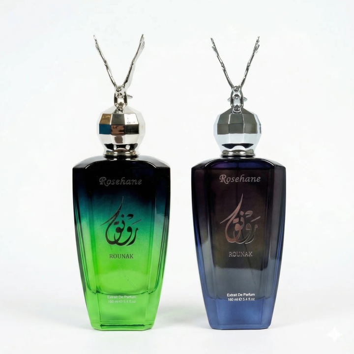 Пакет 2 Премиум Парфюма Rosehane, Rounak Black + Rounak Green