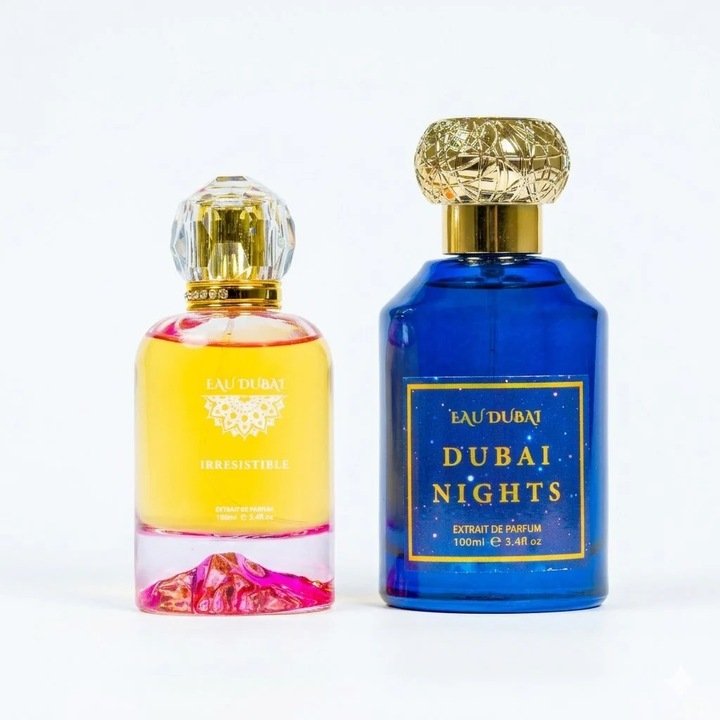 Pachet 2 Extracte de Parfum Premium - Eau Dubai Irresistible + Eau Dubai Nights