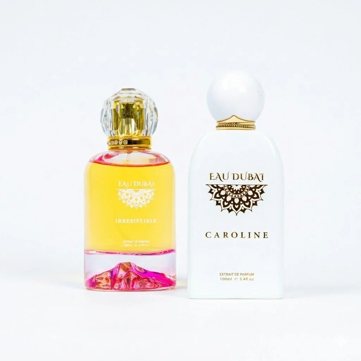Pachet 2 Extracte de Parfum Premium - Eau Dubai Irresistible + Eau Dubai Caroline