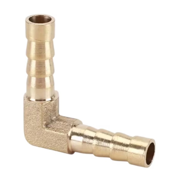 Cot de alama la 90 grade 8x8 mm, fara filet