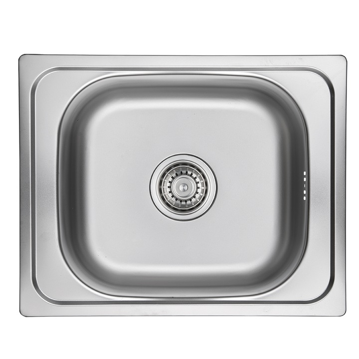 Chiuveta bucatarie, Orion, model cu o singura cuva, inox, 50x116cm