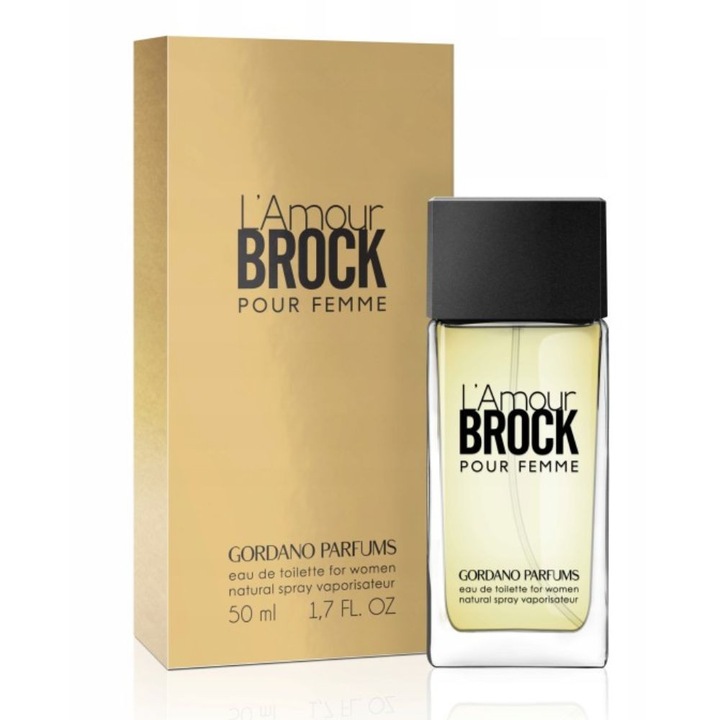 L’Amour Brock női eau de toilette, 50 ml, GORDANO PARFUMS