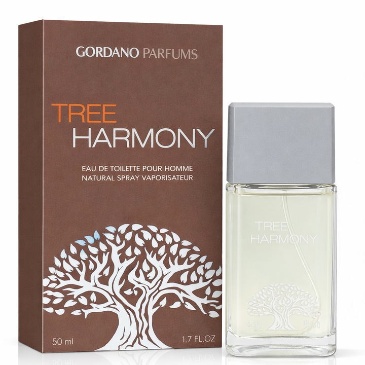 Tree Harmony férfi eau de toilette, 50 ml, GORDANO PARFUMS
