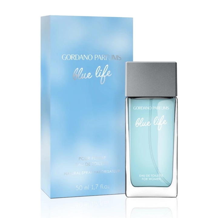 Női eau de toilette BLUE LIFE, 50 ml, GORDANO PARFUMS